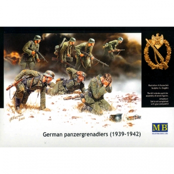 MASTER BOXnbsp;1/35 GERMAN PANZERGRENADIERS 1939 1942  MB3518