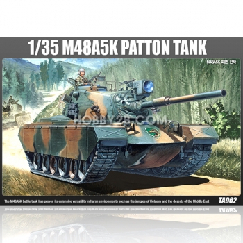 ACADEMY nbsp;[13245] 1/35 한국육군 M48A5K 패튼 전차  모형용   PATTON M48A5 K TANK  ACTA962 