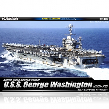 ACADEMYnbsp;[14405] 1/720 미해군 항공모함 조지워싱턴  CVN 73 USS George Washington  ACB14405